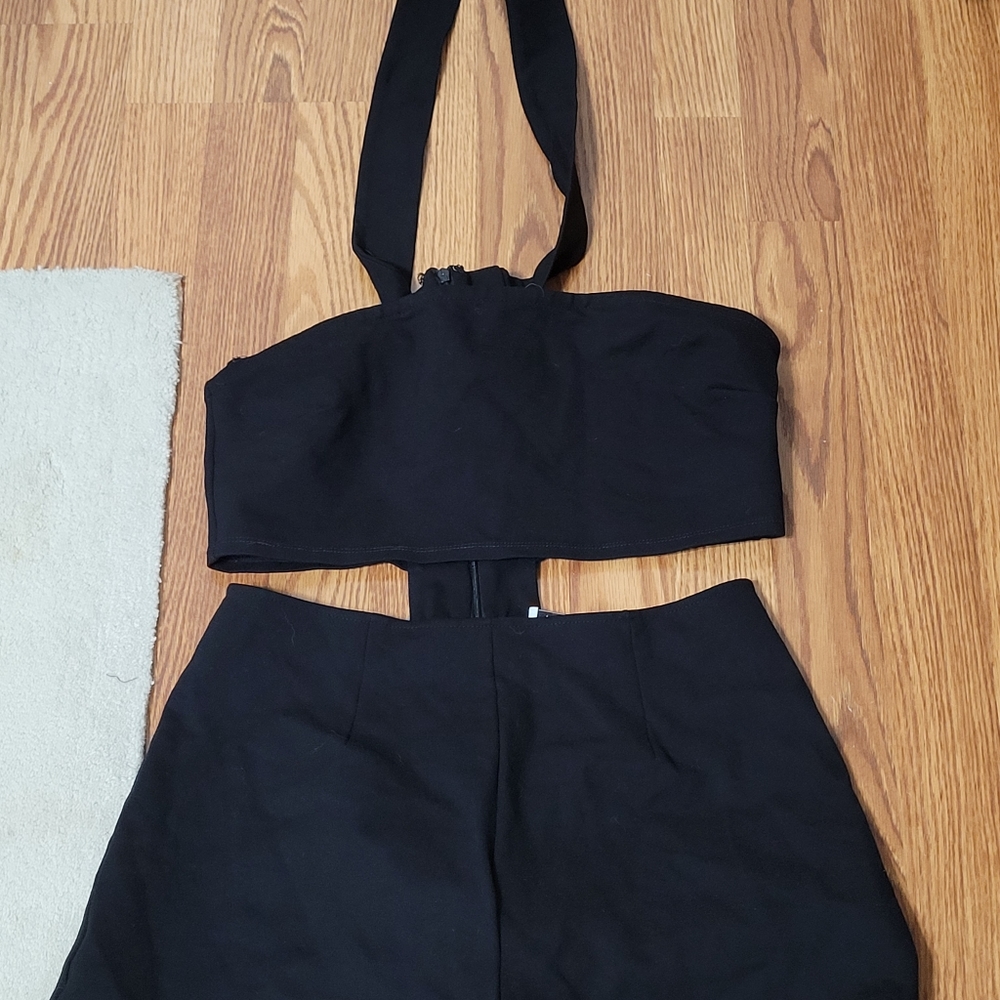 Women's Black Short Suit Size Medium